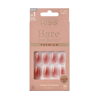 KISS - BARE-BUT-BETTER PREMIUM NAILS - SHINE