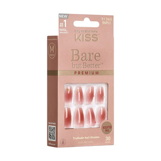 KISS - BARE-BUT-BETTER PREMIUM NAILS - SHINE