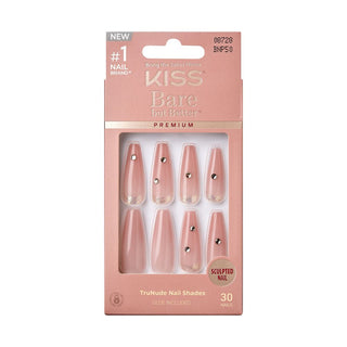 KISS - BARE-BUT-BETTER PREMIUM NAILS - FATE