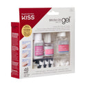 KISS - BRUSH-ON GEL NAIL KIT