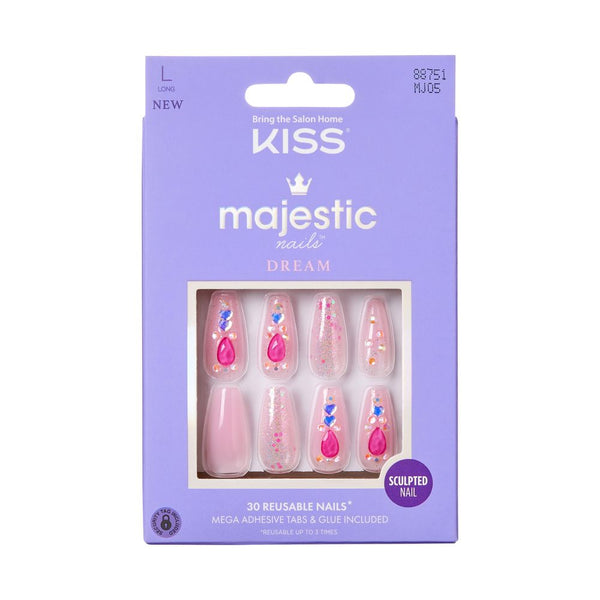 KISS - MAJESTIC NAILS - LOVELY BUBBLY