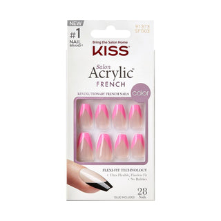 KISS - SALON ACRYLIC FRENCH COLOR - SQUARED