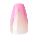 KISS - SALON ACRYLIC FRENCH COLOR - SQUARED