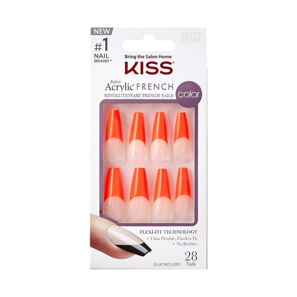 KISS - SALON ACRYLIC FRENCH COLOR - LAVENDER