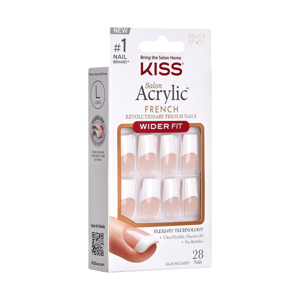 KISS - SALON ACRYLIC FRENCH - HIGH PRICE