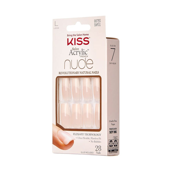 KISS - SALON ACRYLIC FRENCH NUDE - REVEAL IT