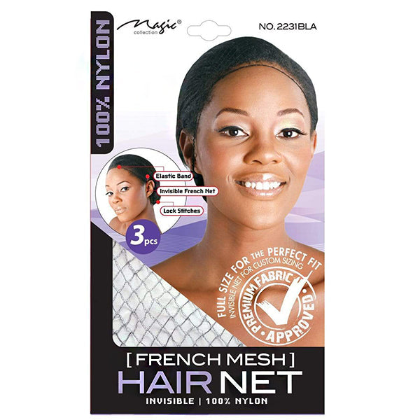 MAGIC COLLECTION - Fresh Mesh Hair Net BLACK