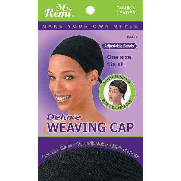 ANNIE - Ms. Remi Deluxe Weaving Cap BLACK