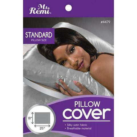 ANNIE - Standard Pillow Cover SILVER #4479