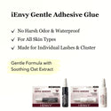 KISS - INDIVIDUAL/CLUSTER GENTLE ADHESIVE - CLEAR