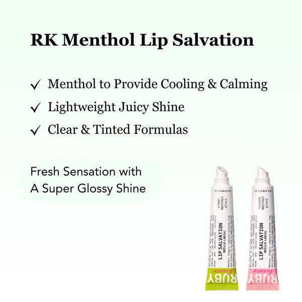 KISS - RK LIP SALVATION IN TUBE Tinted Menthol
