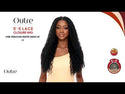 OUTRE - 5X5 LACE CLOSURE WIG - HHB - PERUVIAN WATER WAVE 24