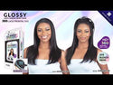 GLOSSY - 360 HD LACE FRONTAL STRAIGHT WIG 20"