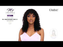 OUTRE - MYTRESSES-PURPLE LABEL-FULL CAP WIG-W&W-HH-NATURAL CURLY 18