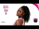 OUTRE - PRETTY QUICK - DRAWSTRING PONY - BERRY