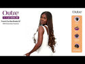 OUTRE - 13X4 LFW - FRENCH CURL BOX BRAIDS 32