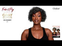 OUTRE - FAB & FLY FULL CAP WIG GRAY GLAMOUR- HH - RANDY
