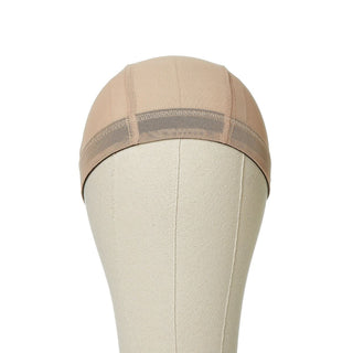 KISS - RED MESH DOME WIG CAP (NATURAL BROWN)