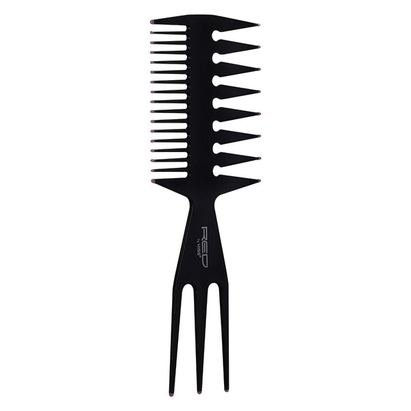 KISS - RED 3-IN-1 COMB (LARGE)