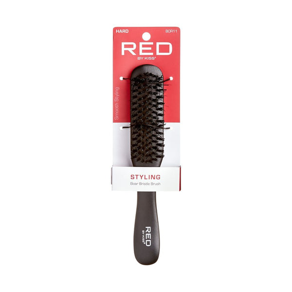 KISS - RED PROFESSIONAL BRISTLE STYLING BRUSH (BOR11)