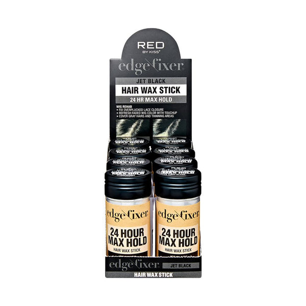 KISS - EDGE FIXER WAX STICK JET BLACK