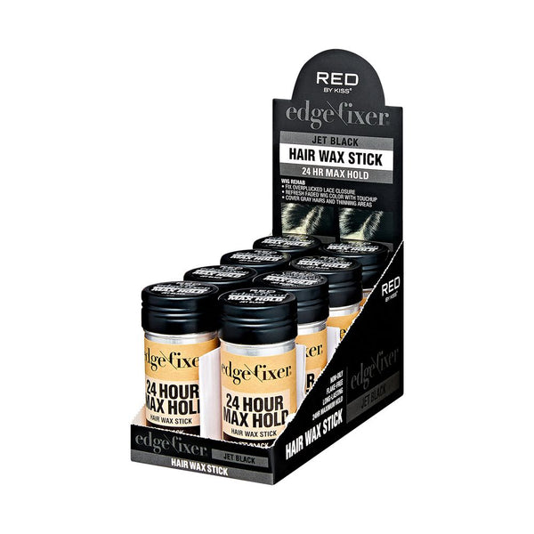 KISS - EDGE FIXER WAX STICK JET BLACK