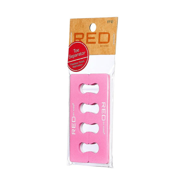 KISS - RED PEDICURE TOE SEPARATORS PINK