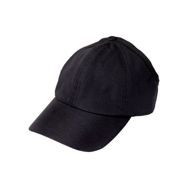 KISS - SATIN LINED BACKLESS BASEBALL CAP BLACK