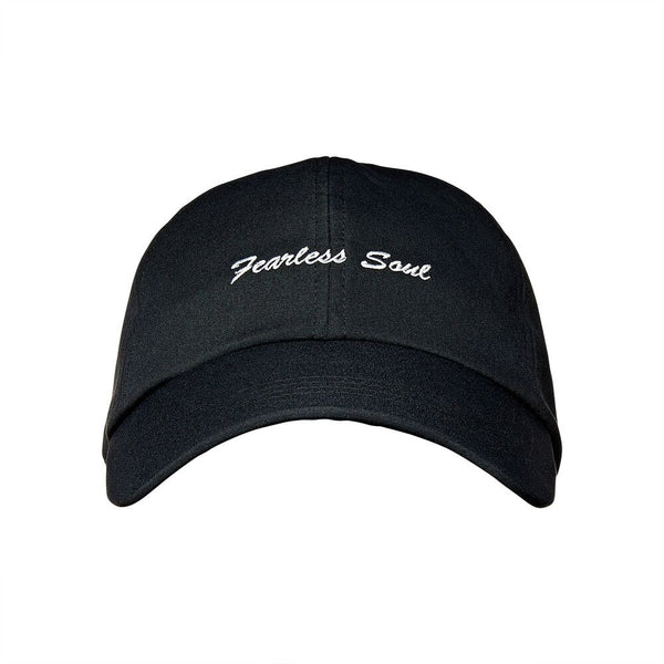 KISS - SATIN LINED BASEBALL CAP BLACK FEARLESS SOUL