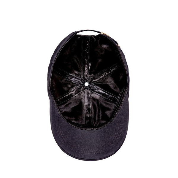 KISS - SATIN LINED BASEBALL CAP BLACK FEARLESS SOUL