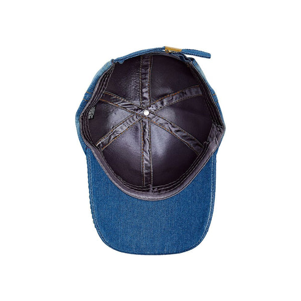 KISS - SATIN LINED STUD BASEBALL CAP KISS