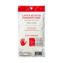 KISS - RED POWDER-FREE LATEX GLOVES S 10CT SMALL