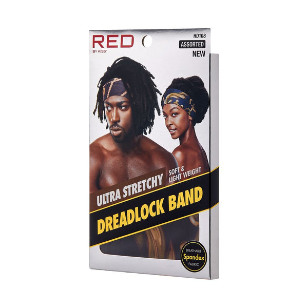 KISS - RED SILKY SPANDEX DREADLOCK BAND ASSORTED