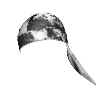 KISS - RED POWER WAVE TIE DYE DURAG BLACK
