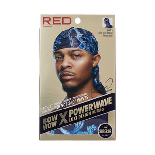 KISS - RED LUXE DURAG ROYAL BLUE