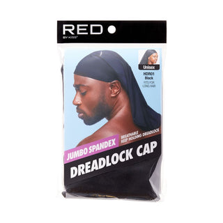 KISS - RED JUMBO SPANDEX DREADLOCK CAP (UNISEX)