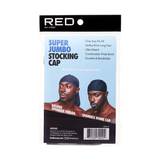 KISS - RED SUPER JUMBO STOCKING CAP BLACK SUPER JUMBO