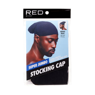 KISS - RED SUPER JUMBO STOCKING CAP BLACK SUPER JUMBO