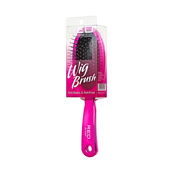 KISS - RED OVAL WIG BRUSH