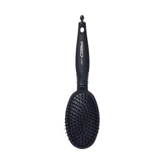 KISS - RED RUBBERIZED PADDLE BRUSH (OVAL)