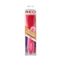 KISS - RED EZ GLIDE DETANGLING BRUSH MINI