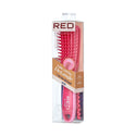 KISS - RED EZ GLIDE DETANGLING BRUSH MINI