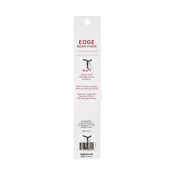 KISS - RED PROFESSIONAL 4-IN-1 EDGE BRUSH