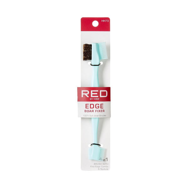 KISS - RED PROFESSIONAL 4-IN-1 EDGE BRUSH