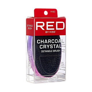 KISS - RED CRYSTAL CHARCOAL DETANGLE BRUSH