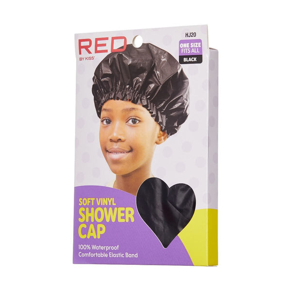 KISS - RED KIDS SHOWER CAP BLACK