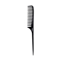 KISS - RED LARGE RAT TAIL COMB BLACK