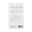 KISS - RED METAL LICE COMB