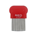 KISS - RED METAL LICE COMB 2PCS