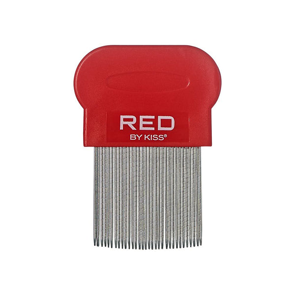 KISS - RED METAL LICE COMB 2PCS